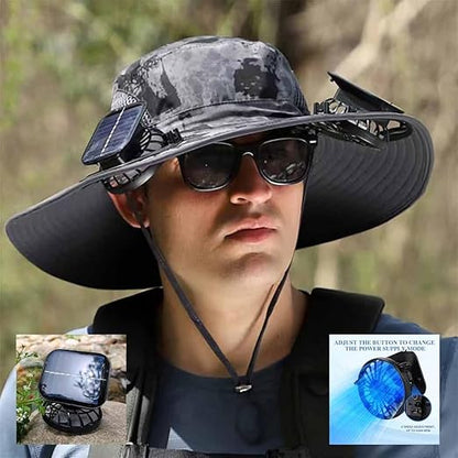 Solar Fan Hat